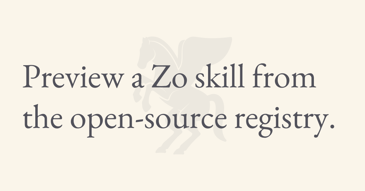 blogwatcher | Zo Skills