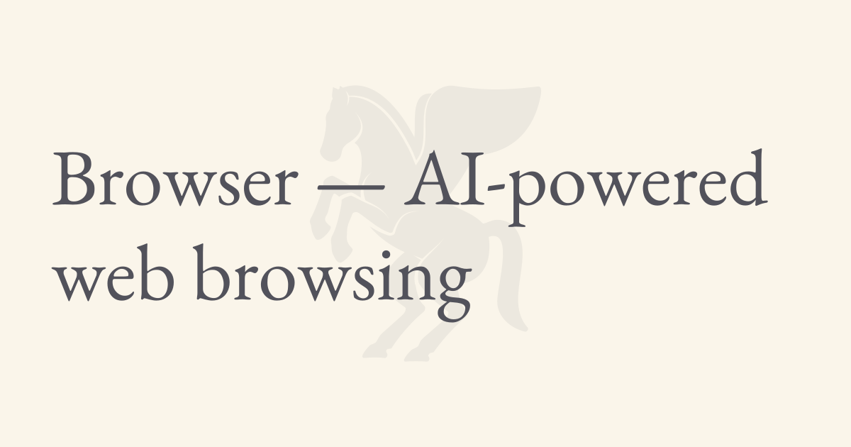 Browser — AI-powered web browsing | Zo Computer