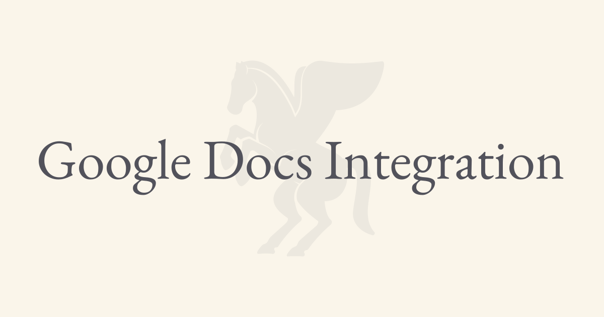 Google Docs Integration | Zo Computer